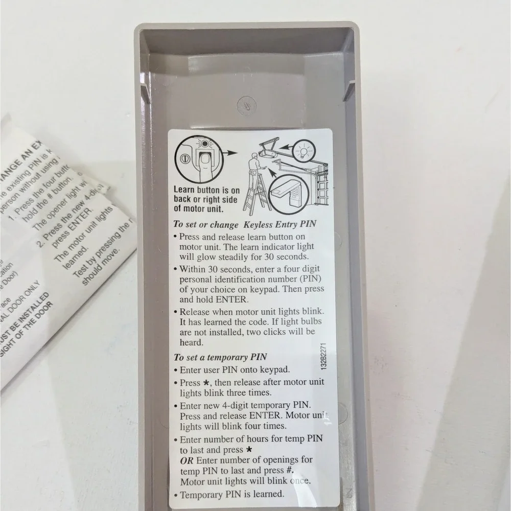 Genuine Lift-Master Security+ 376LM Wireless Keypad Garage Entry - New 1997